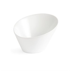 Horecaplaats.nu | Olympia Whiteware ovale hellende kommen 13,3x15,4cm