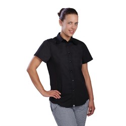 Horecaplaats.nu | Chef Works Cool Vent dames chefshirt zwart S