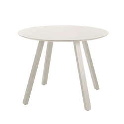 Horecaplaats.nu | Halo Tuintafel Rond - Beige