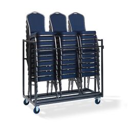 Horecaplaats.nu | Stackchair Trolley, voor 30 Stapelstoelen