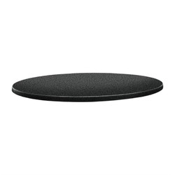 Horecaplaats.nu | Topalit Classic Line rond tafelblad antraciet 70cm