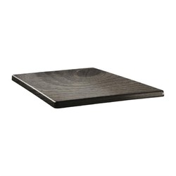 Horecaplaats.nu | Topalit Classic Line vierkant tafelblad hout 60cm