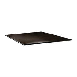 Horecaplaats.nu | Topalit Smartline vierkant tafelblad weng? 80cm