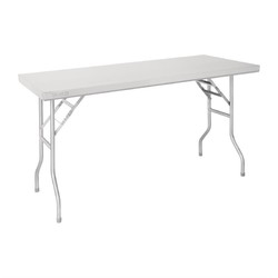 Horecaplaats.nu | Vogue RVS inklapbare werktafel 1220x610x780mm